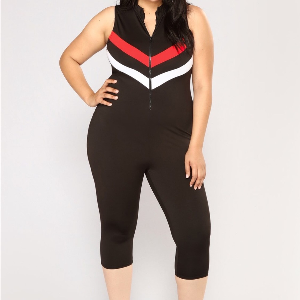 Color block jumpsuit